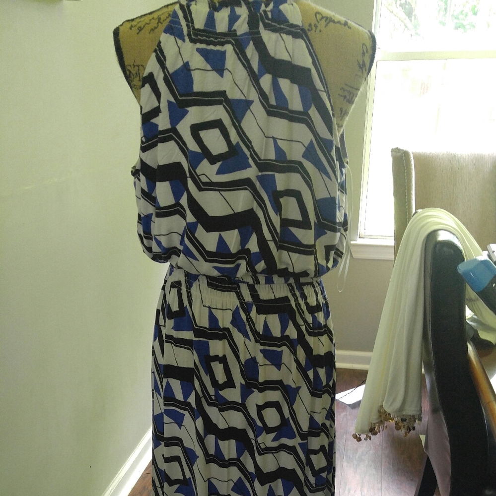 High low maxi dress
